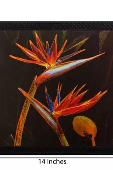 Abstract Matt Textured UV Art Painting