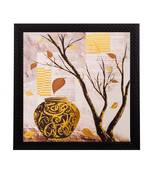 Botanical Matt Textured UV Art Painting