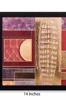 Abstract Matt Textured UV Art Painting