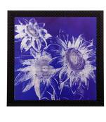 Abstract Sunflower Matt Textured UV Art Painting