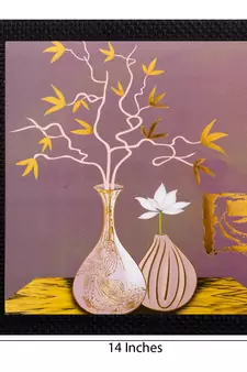 Botanical Matt Textured UV Art Painting