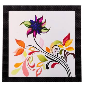 Colorful Leaves Matt Textured UV Art Painting 1
