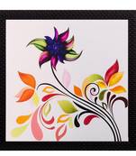 Colorful Leaves Matt Textured UV Art Painting