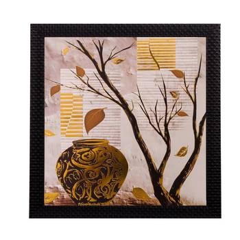 Floral Pot Matt Textured UV Art Painting 1