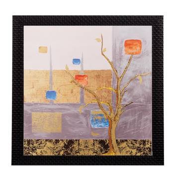 Abstract Tree Matt Textured UV Art Painting 1