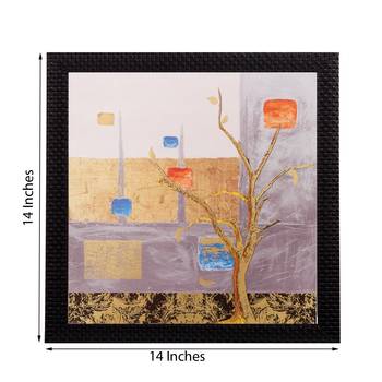 Abstract Tree Matt Textured UV Art Painting 2