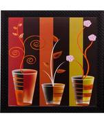 Botanical Matt Textured UV Art Painting