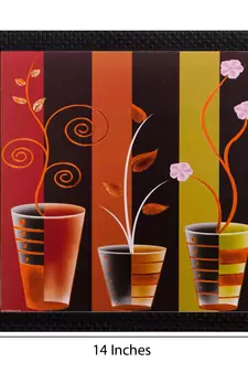 Botanical Matt Textured UV Art Painting