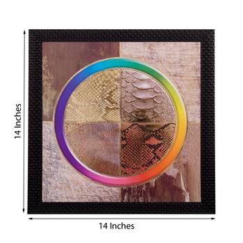 Abstract Matt Textured UV Art Painting 2