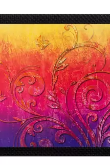 Abstract Matt Textured UV Art Painting