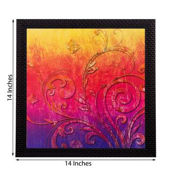 Abstract Matt Textured UV Art Painting 2