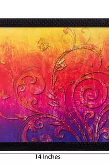 Abstract Matt Textured UV Art Painting