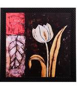 Floral Matt Textured UV Art Painting