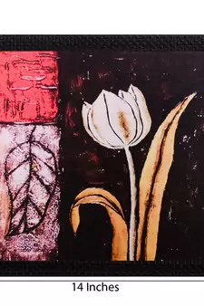 Floral Matt Textured UV Art Painting
