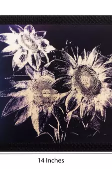 Floral Matt Textured UV Art Painting