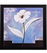 Floral Matt Textured UV Art Painting