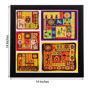 Abstract Matt Textured UV Art Painting 2