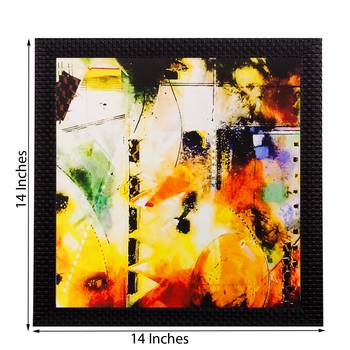 Abstract Matt Textured UV Art Painting 2