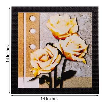 Floral Matt Textured UV Art Painting 2