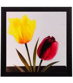 Floral Matt Textured UV Art Painting