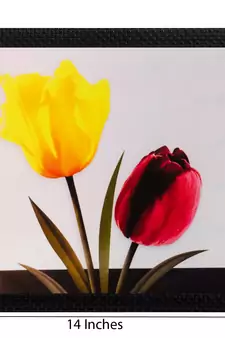 Floral Matt Textured UV Art Painting