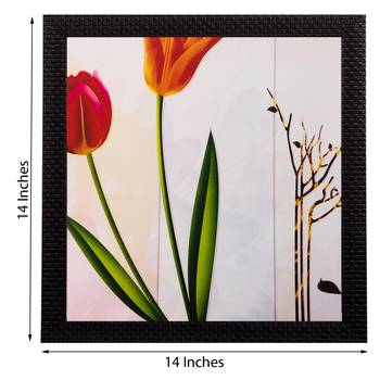 Floral Matt Textured UV Art Painting 2