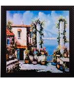 Abstract Matt Textured UV Art Painting