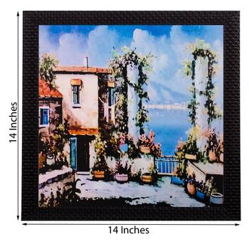 Abstract Matt Textured UV Art Painting 2