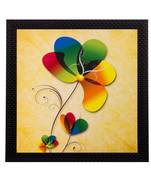 Floral Matt Textured UV Art Painting