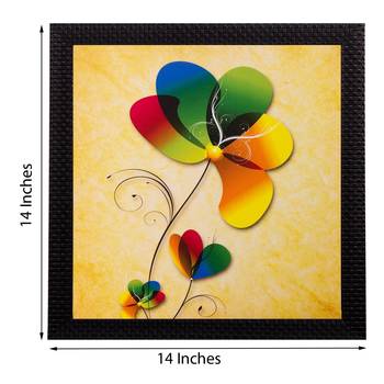 Floral Matt Textured UV Art Painting 2