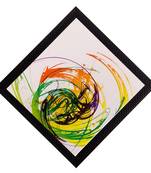 Abstract Matt Textured UV Art Painting