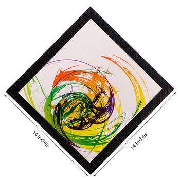 Abstract Matt Textured UV Art Painting 2