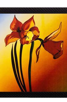 Floral Matt Textured UV Art Painting