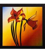 Floral Matt Textured UV Art Painting