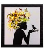 Abstract Matt Textured UV Art Painting