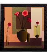 Botanical Matt Textured UV Art Painting