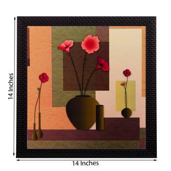 Botanical Matt Textured UV Art Painting 2