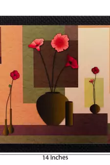 Botanical Matt Textured UV Art Painting