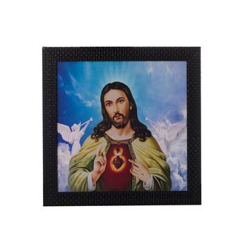e craft india satin matt uv art painting - framed, multicolor 1