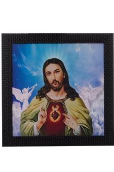 Jesus Christ Satin Matt Texture UV Art Painting