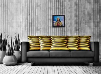 e craft india satin matt uv art painting - framed, multicolor 2