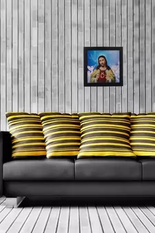 e craft india satin matt uv art painting - framed, multicolor