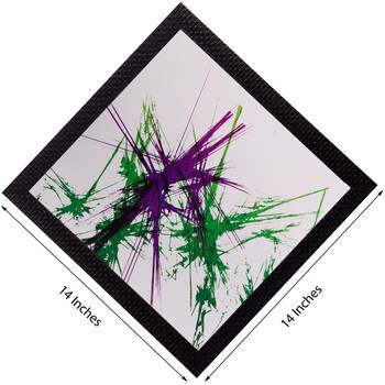 Abstract Matt Textured UV Art Painting 2