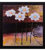 Floral Matt Textured UV Art Painting