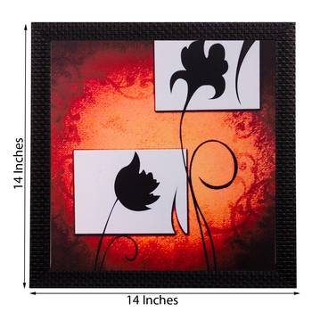 Floral Matt Textured UV Art Painting 1