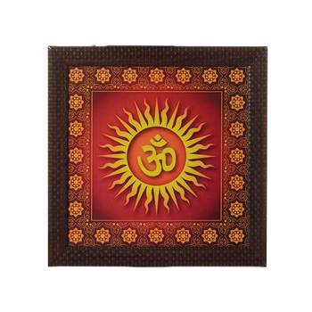 Om Satin Matt Texture UV Art Painting 1