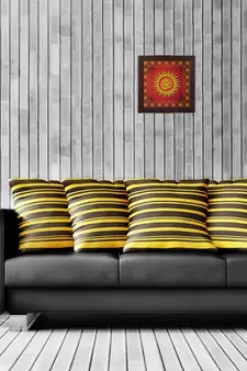 Om Satin Matt Texture UV Art Painting