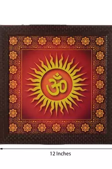 Om Satin Matt Texture UV Art Painting