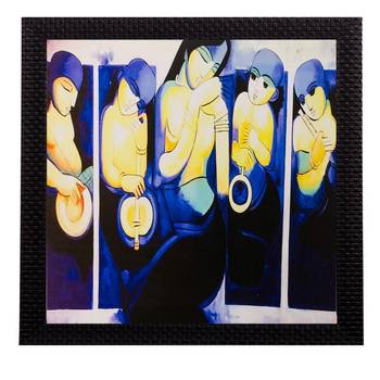 Abstract Matt Textured UV Art Painting 1