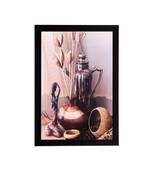 Abstract Girl Matt Textured UV Art Painting